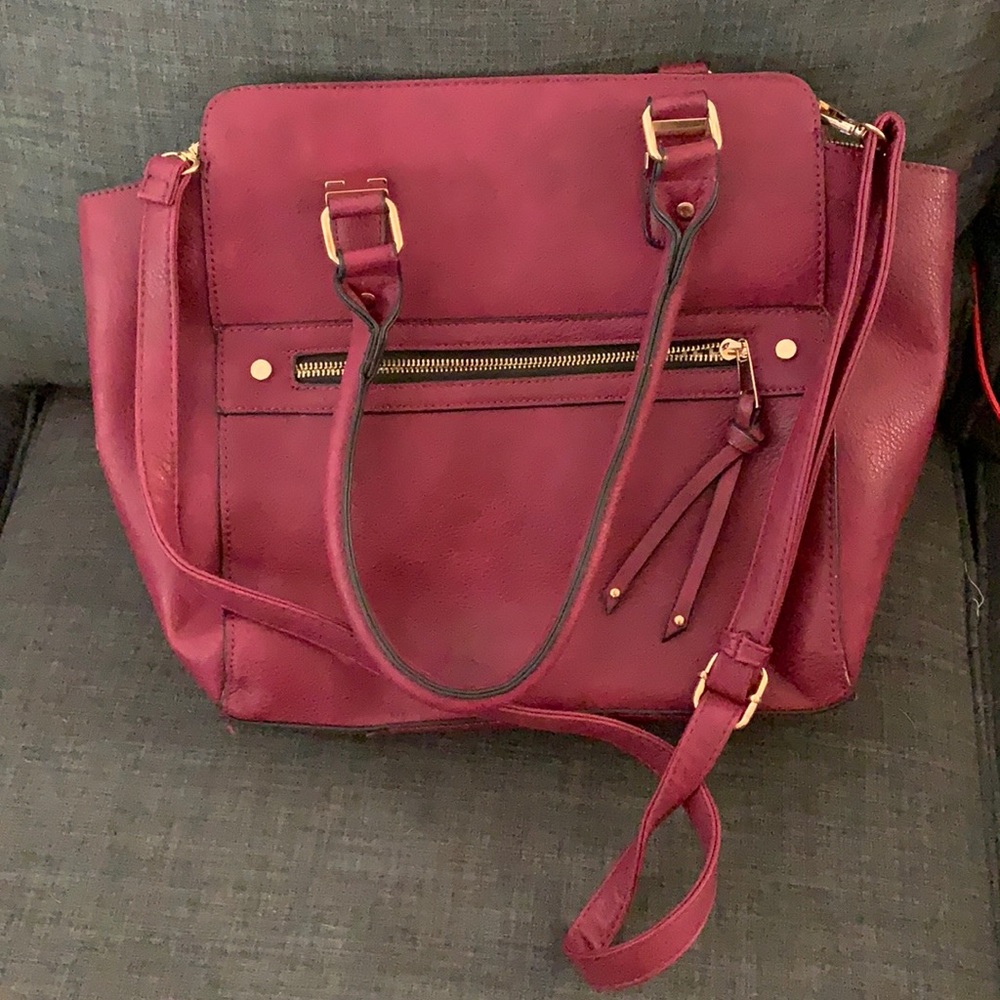 Shoulder bag burgundy